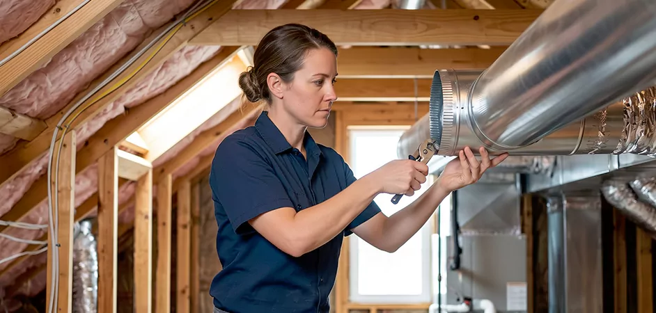 Dryer Vent Replacement in West New York, NJ