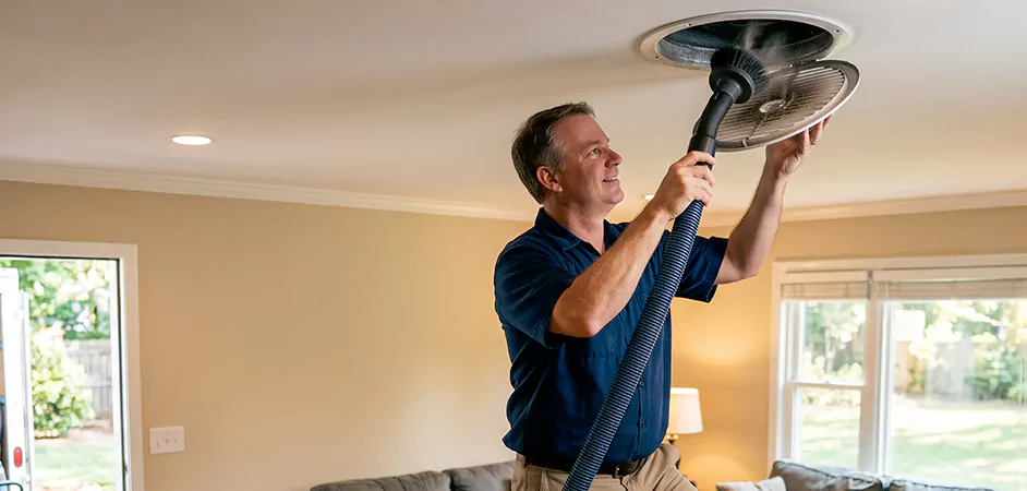 Residential Air Vent Cleaning in West New York, NJ