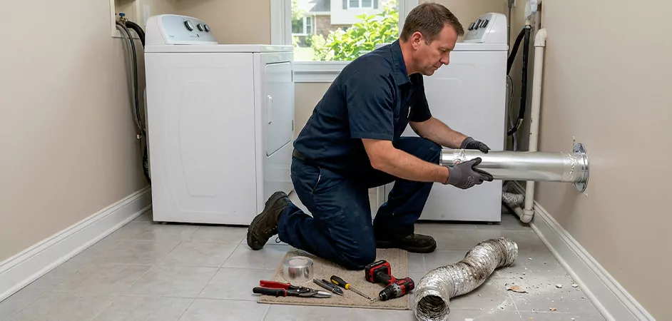 Dryer Vent Replacement in West New York