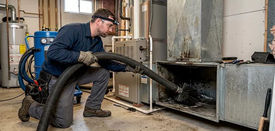 Smoke Odor Duct Cleaning in West New York