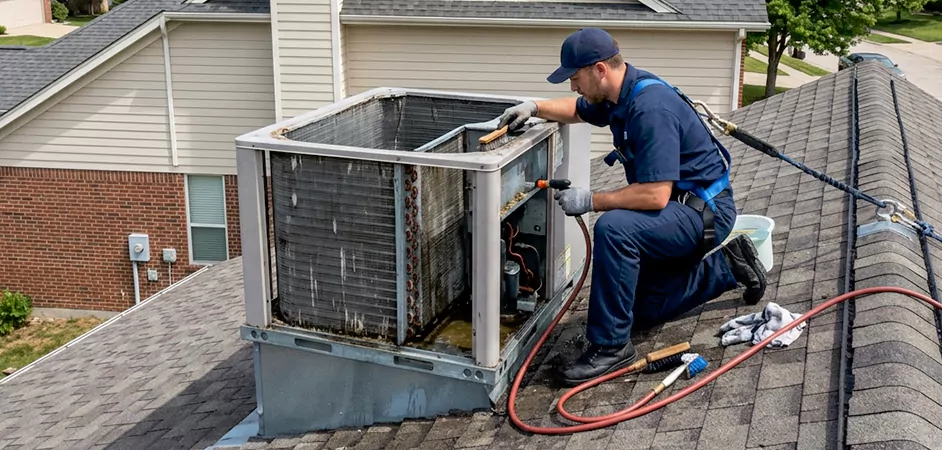 Rooftop Unit Cleaning in West New York