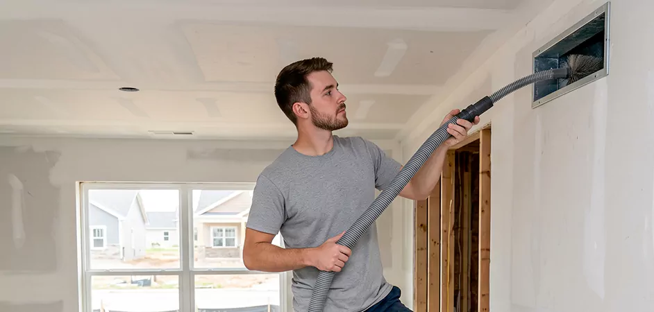 Multifamily New Construction Duct Cleaning in West New York